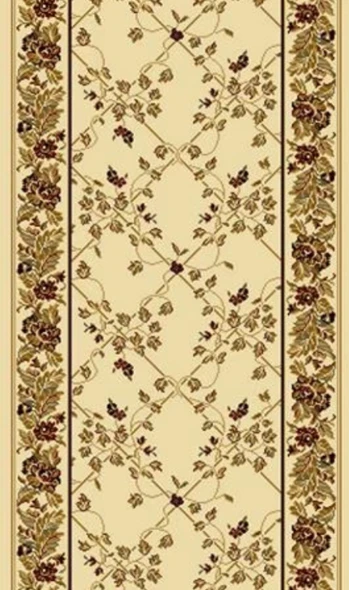 Radici Noble 1427 Ivory Custom Runner - 26" Wide