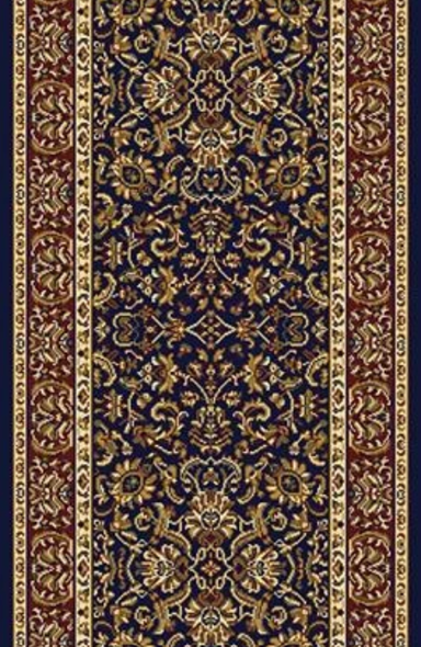 Radici Noble 1305 Dark Blue Custom Runner - 30" Wide
