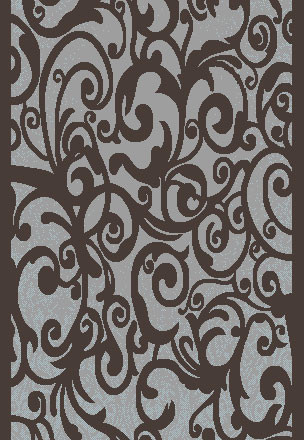 Radici Pisa 1845 Gray Custom Runner - 30" Wide
