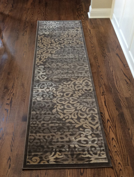 Radici Pisa 3471 Brown Custom Runner - 30" Wide