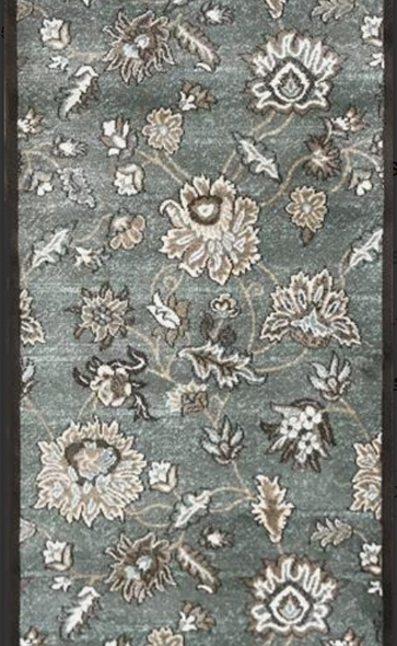 Radici Pisa 3475 Light Green Custom Runner - 30" Wide