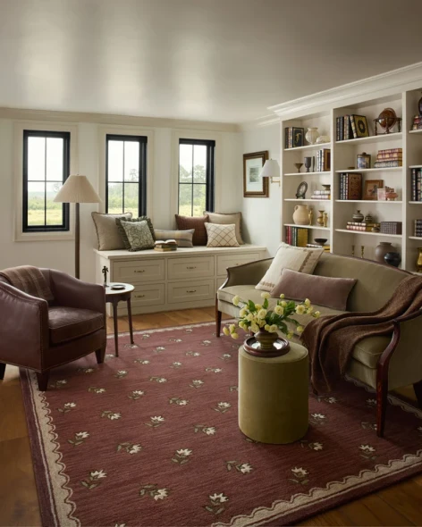 Chris Loves Julia x Loloi Norah NRH-01 Berry Natural Rug