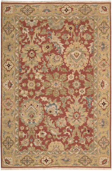Nourison Nourmak S174 Rust Rug