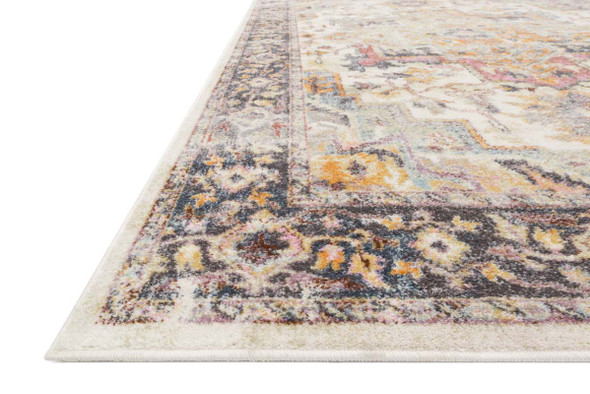 Loloi Clara CLA-01 Ivory Charcoal Rug