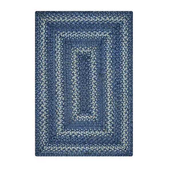 Denim Jute Braided Rug