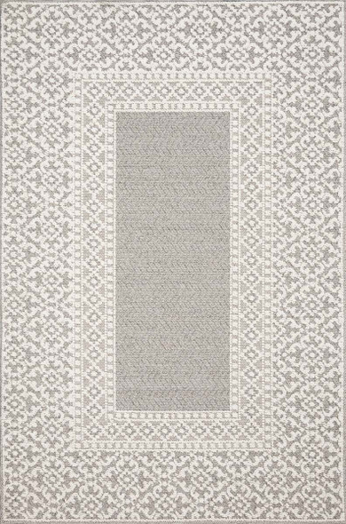 Loloi Cole COL-05 Grey Ivory Rug