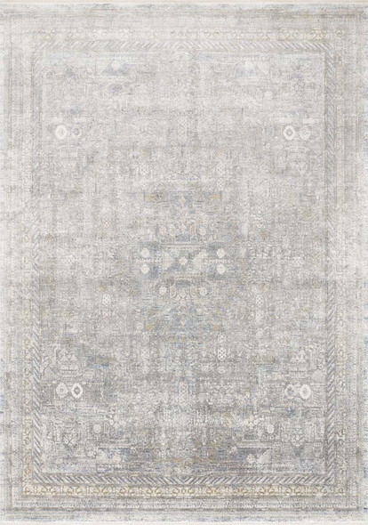 Loloi Gemma GEM-01 Silver Multi Rug