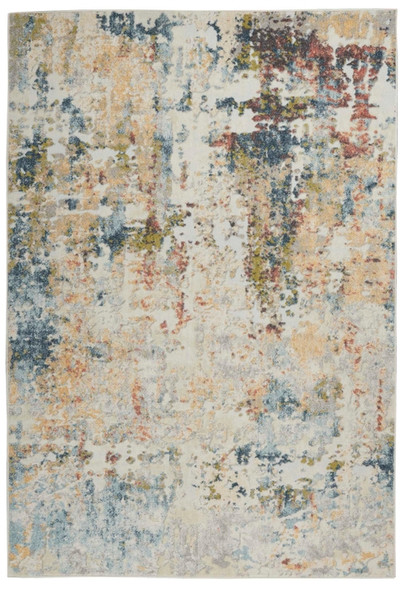 Nourison Trance TRC05 Ivory Multi Rug