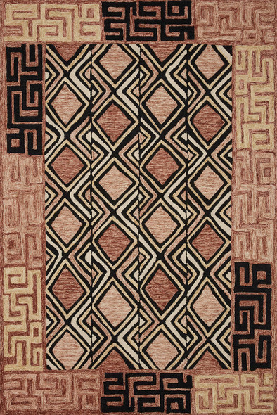Loloi Nala NAL-06 Rose Black Rug