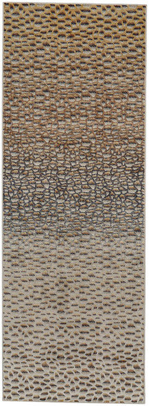 Feizy Cannes 3686F Brown Gold Rug