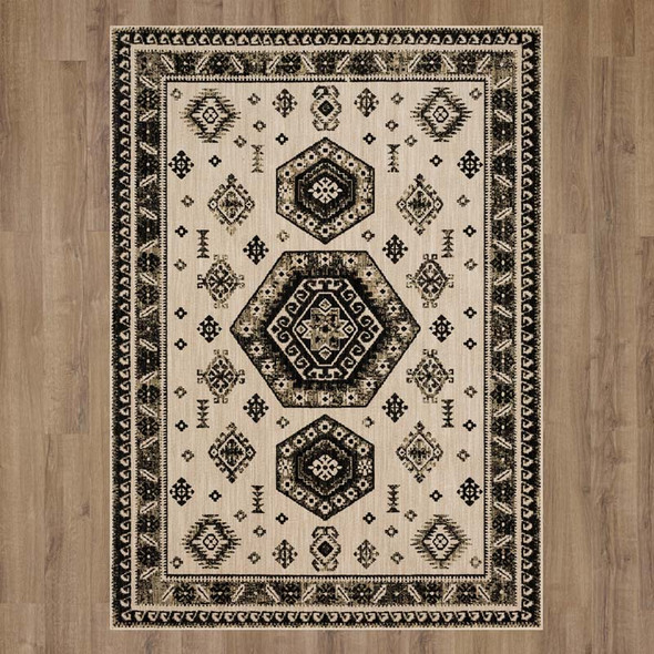 Karastan Elements 91806 90121 Talisman Onyx Rug