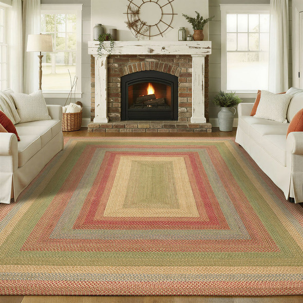 Azalea Braided Rug by Green World & Homespice