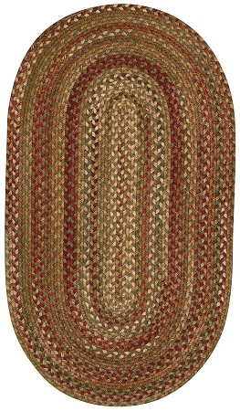 Sage Red Hues Manchester Rug by Capel