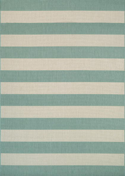 Couristan Afuera Yacht Club 5229 8003 Sea Mist Ivory Rug