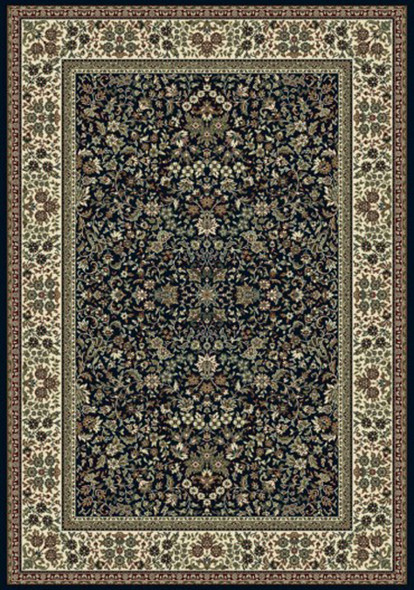 Dynamic Ancient Garden 57078 3434 Blue Ivory Area Rug