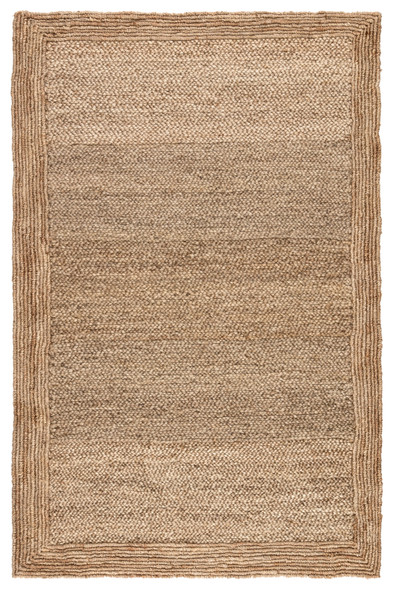 Jaipur Living Naturals Tobago NAT03 Natural Silver Aboo Rug