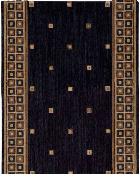 Metropolis ME01 Charcoal Carpet Stair Runner