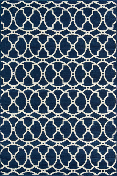 Baja BAJ-11 Navy Rug by Momeni