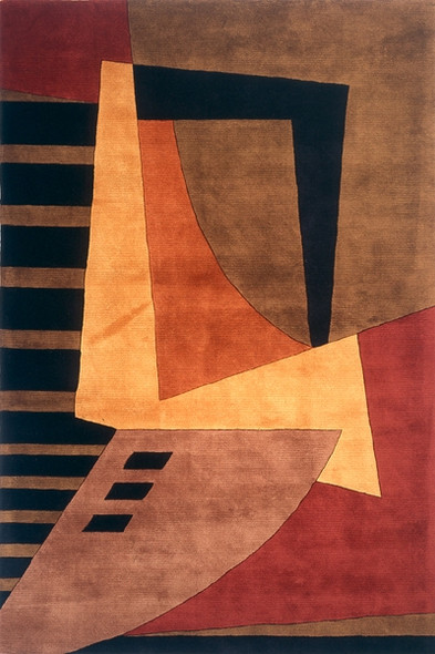 Momeni New Wave NW-22 Pomegranate Rug