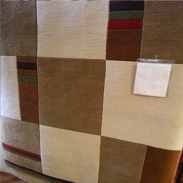 Modern Symetry 100% Wool Hand Tufted