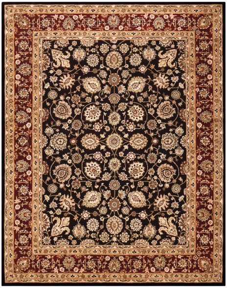 Nourison 2000 2017 Black Rug by Nourison