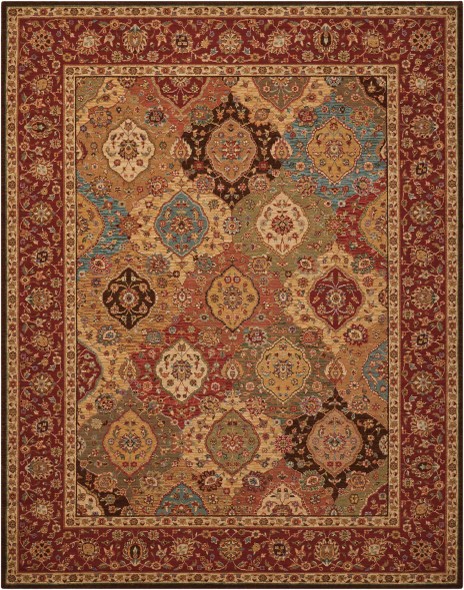 Living Treasures LI03 Multi Rug by Nourison