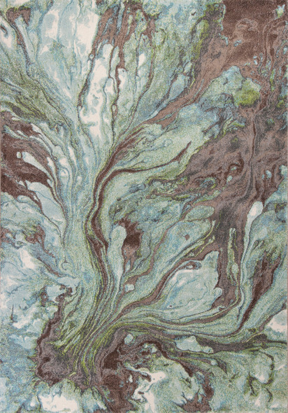 Kas Illusions 6203 Seafoam Watercolors Area Rug