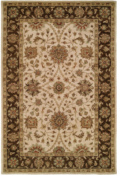 Kalaty Empire EM-292 Ivory Brown Rug