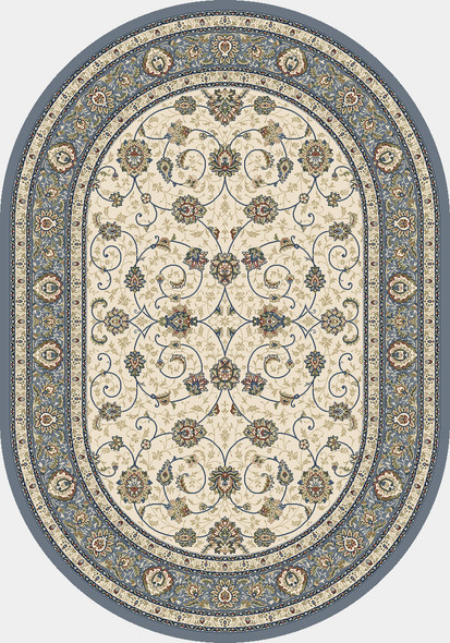 Dynamic Ancient Garden 57120 6454 Ivory Light Blue Rug