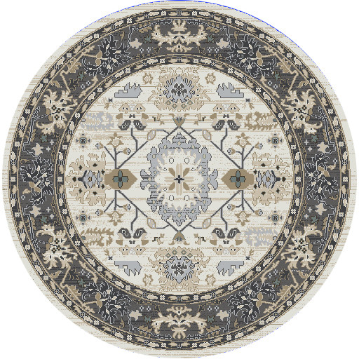 Dynamic Yazd 8531 190 Ivory Grey Rug