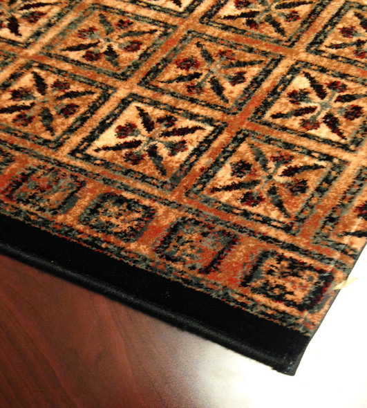 Old World Classics Pazyrk 0408/0002a Burnished Rust Carpet Stair Runner