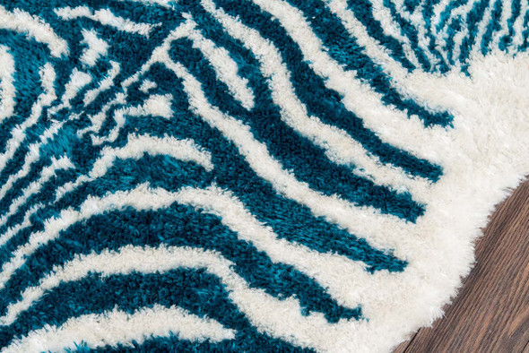 Momeni Novogratz Kalahari KAL-1 Turquoise Rug