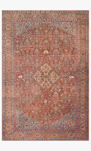 Loloi Loren LQ-06 Red Multi Rug