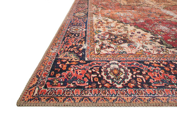 Loloi Loren LQ-07 Red Navy Rug