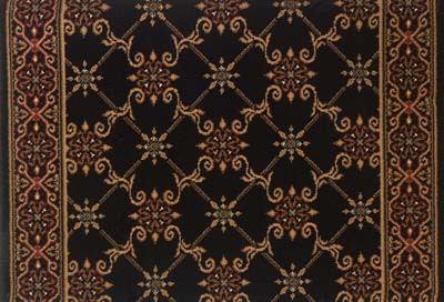 Century Mazara 4786 Onyx Carpet Stair Runner