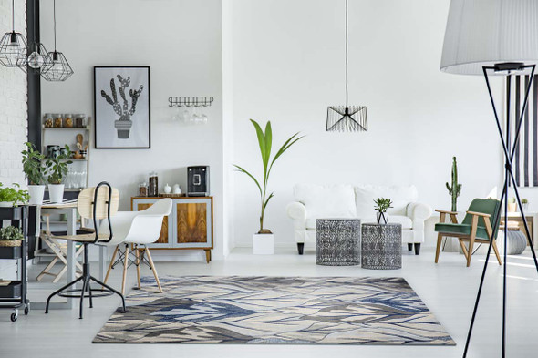 Kas Stella 6251 Grey Navy Visions Rug