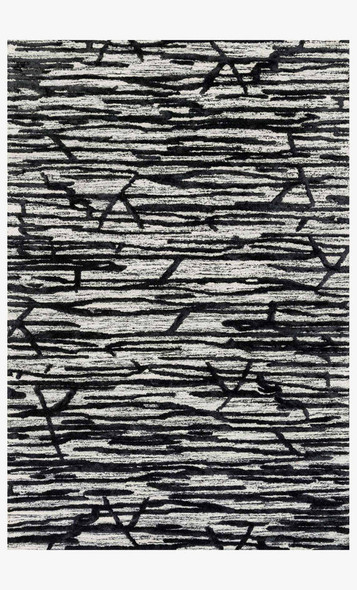 Loloi Juneau JY-07 Ivory Black Rug
