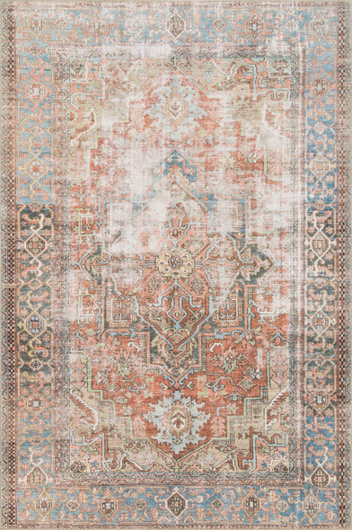 Loloi Loren LQ-15 Terracotta Sky Rug