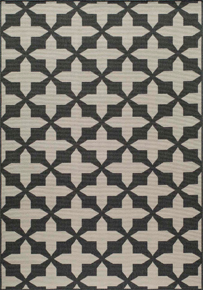 Momeni Baja BAJ12 Charcoal Rug