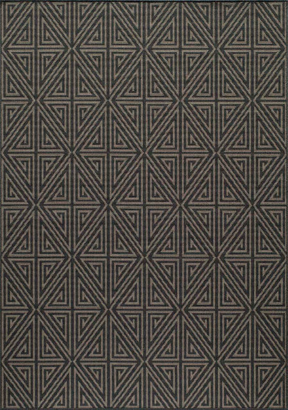Momeni Baja BAJ-4 Charcoal Rug