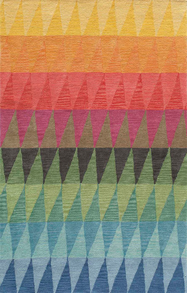 Momeni Delhi DL-59 Multi Red Rug