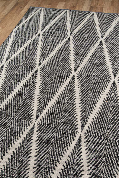 Momeni Erin Gates River RIV-1 Beacon Black Rug