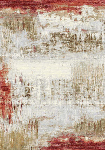 Dynamic Eclipse 63393 6474 Beige Rust Rug