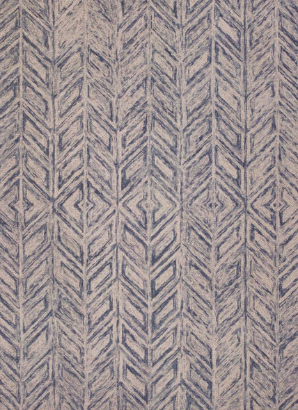 Kas Gramercy 1611 Blue Heather Herringbone Rug