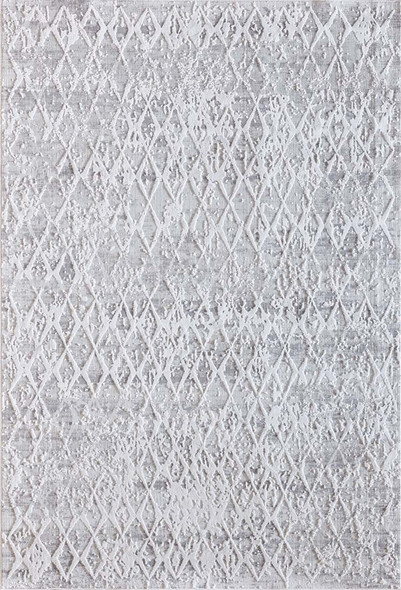 Dynamic Quartz 27039 111 Ivory Silver Rug