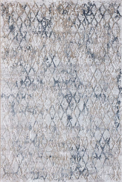 Dynamic Quartz 27039 115 Light Beige Blue Rug