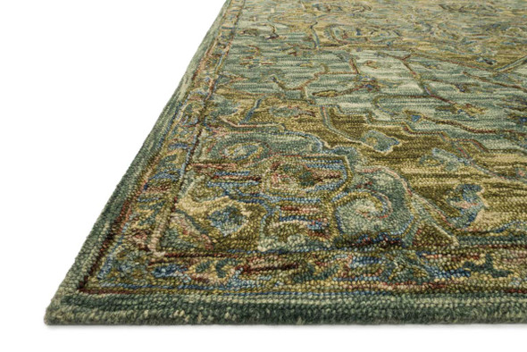 Loloi Victoria VK-20 Dark Green Tobacco Rug