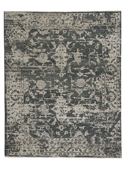 Capel Jain 1201 375 Coal Rug