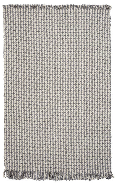Kas Maui 1342 Ivory Grey Houndstooth Rug