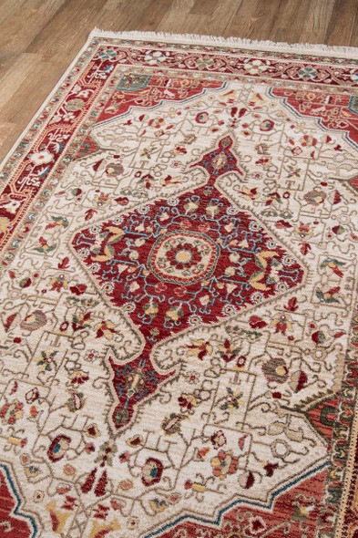 Momeni Lenox LE-02 Red Rug